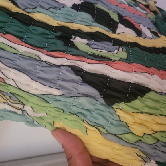 Colorful Abstract Patterned Dress - Picture 7 of 7